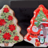Tree Christmas Tin