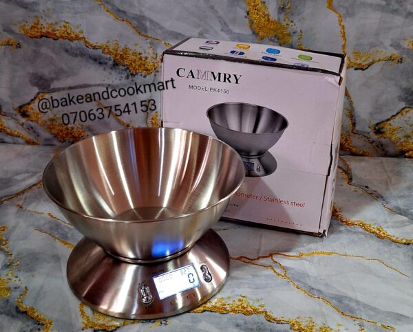 Camry scale with bowl