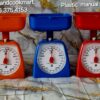 Plastic manual scale