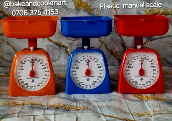 Plastic manual scale