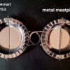 Metal meat pie cutter