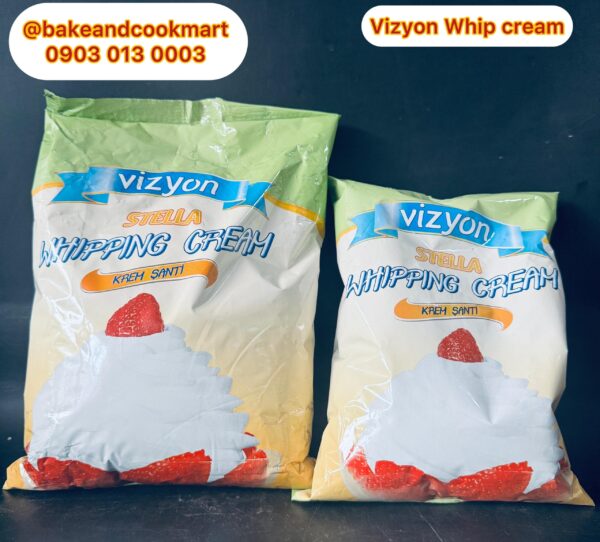 33b8f9b2-3bc0-429d-8d2e-0637f41fa5cd Vizyon whip cream 1kg