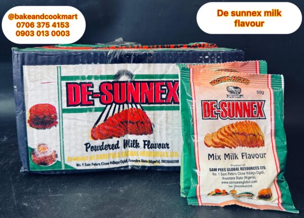 De Sunnex milk flavour