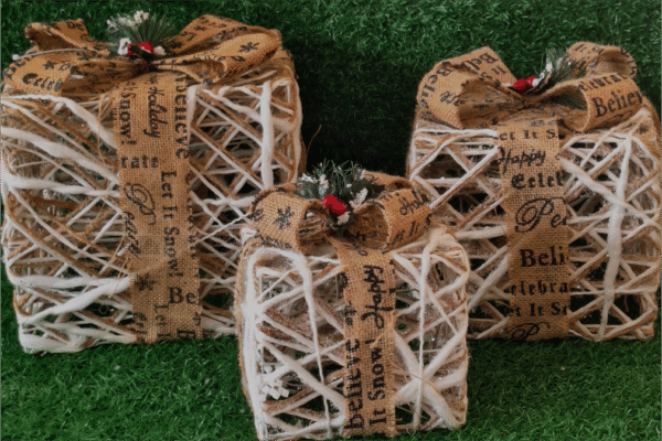 D1 Set of box with light