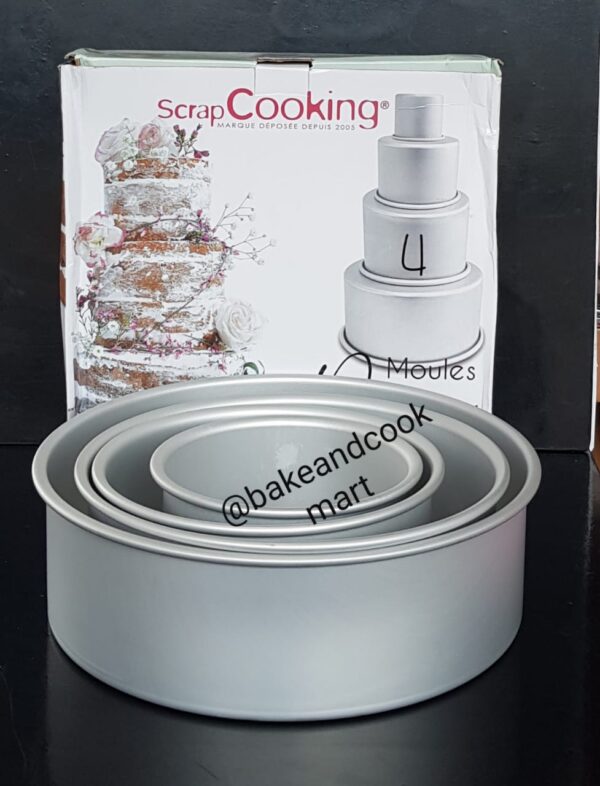 Scrap cooking 4pcs pan