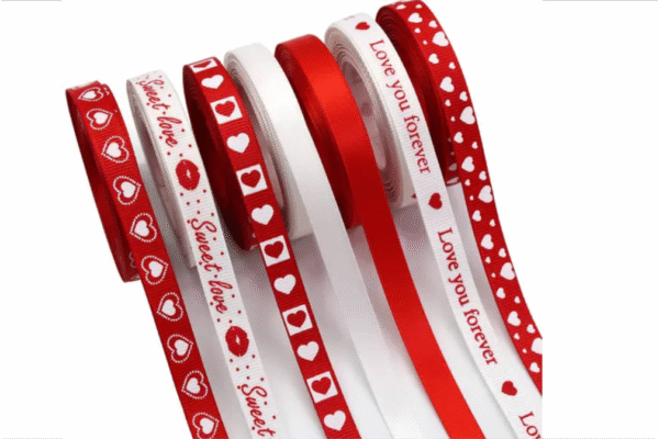 Small valentine ribbon