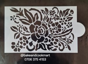 Flower Stencil 3