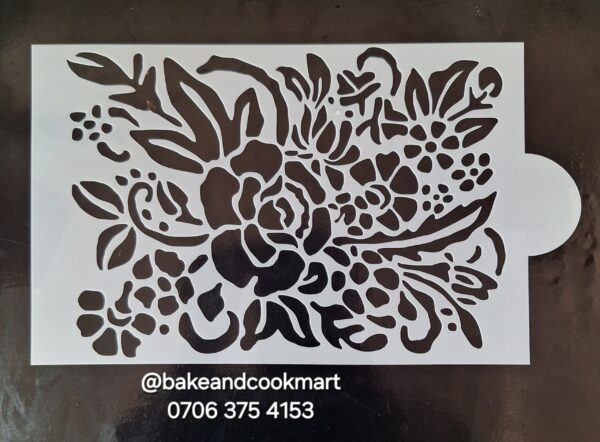 Flower Stencil 3