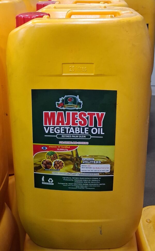 Majesty Oil 25 Litres