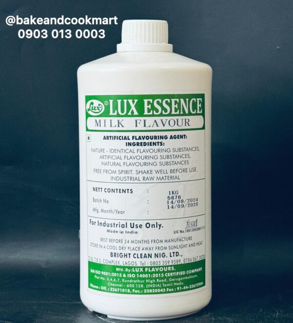 Lux essence milk flavour