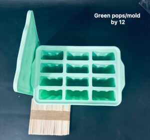 Green pops/mold by 12