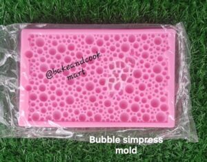 Bubble simpress mold