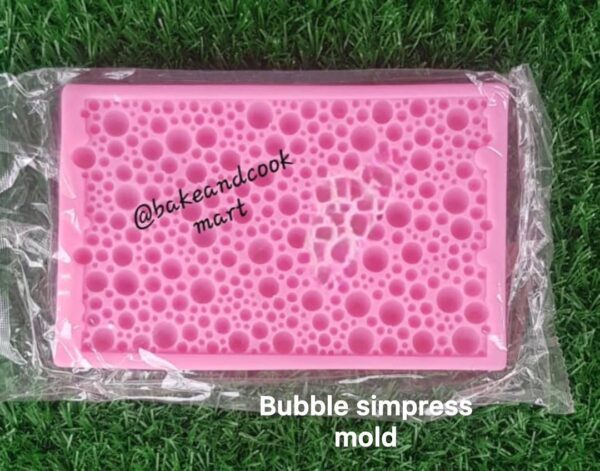 Bubble simpress mold