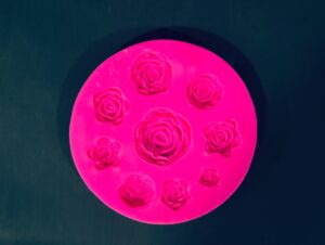Rose flower mold small