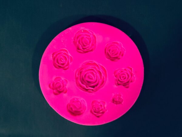Rose flower mold small