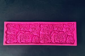 Rose flower mold 10