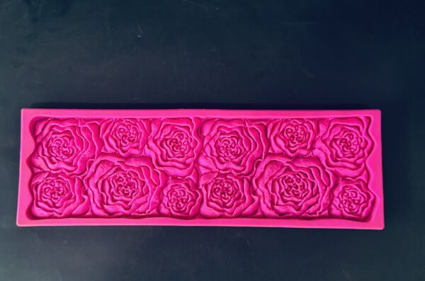 Rose flower mold 10