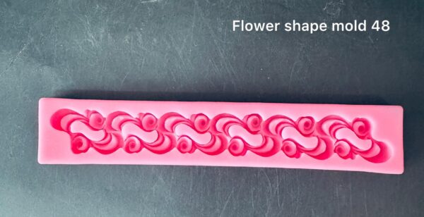 Flower shape mold 48