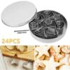 24pcs cookies cutter
