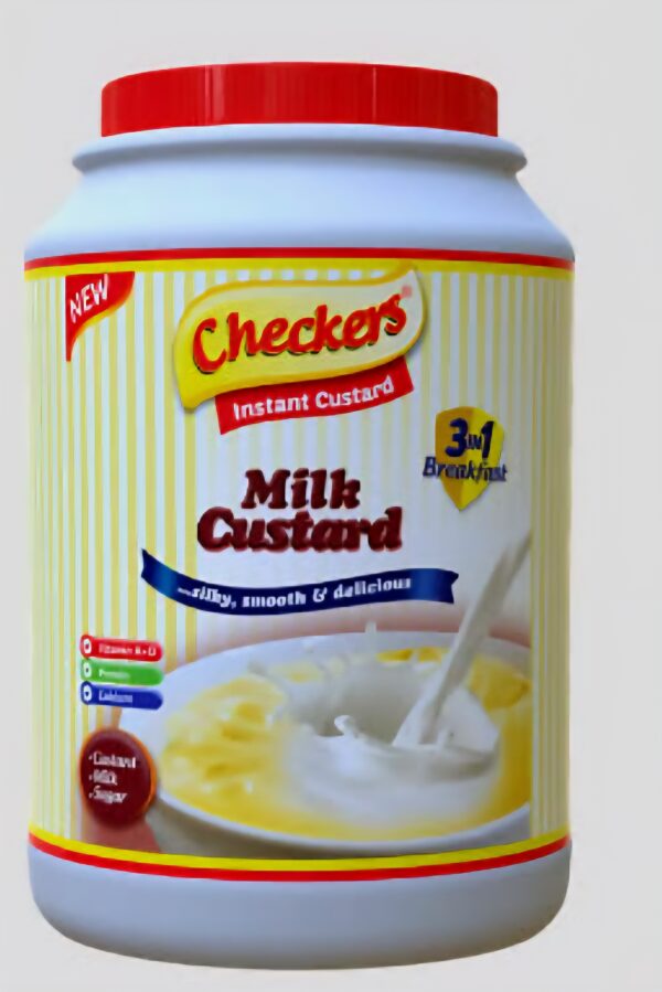 Checkers Milk Custard