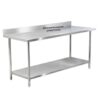 4feet stainless steel worktable