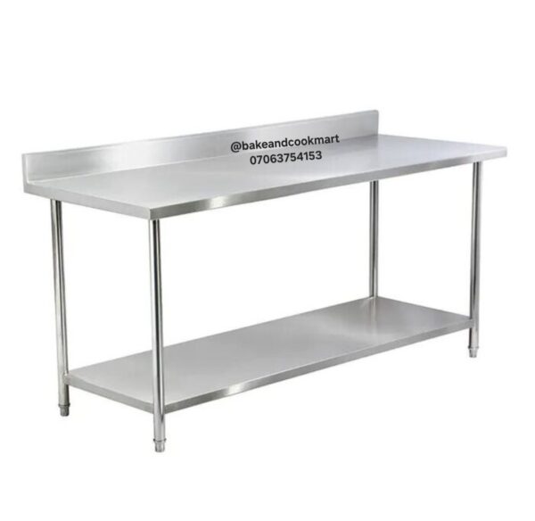 4feet stainless steel worktable