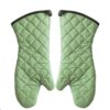 Green oven glove