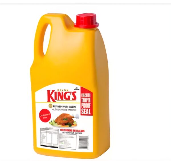 Devon Kings pure vegetable Oil 3Litres