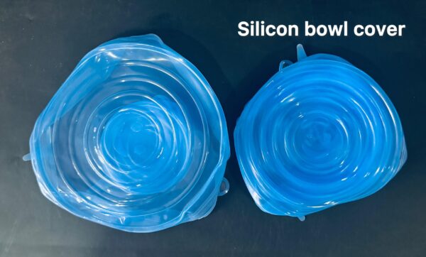Silicon bowl cover
