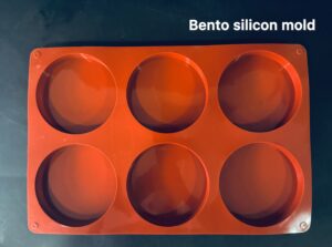 Bento silicon mold