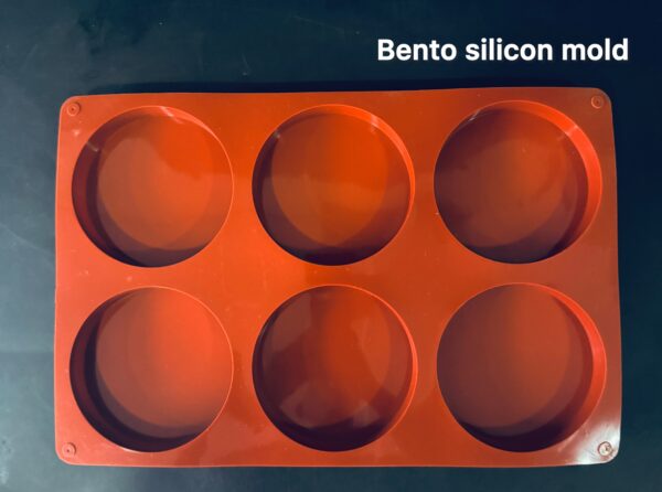 Bento silicon mold