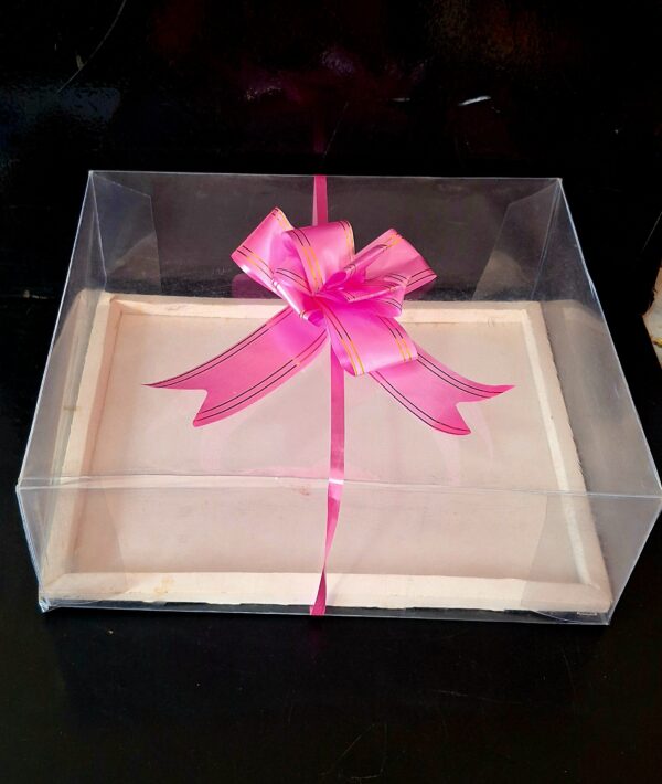 14inches base clear box