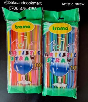 Artistic straw