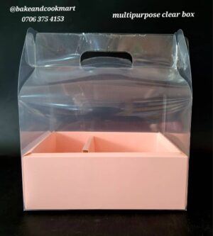 Multipurpose clear box