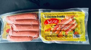 Sara chicken franks