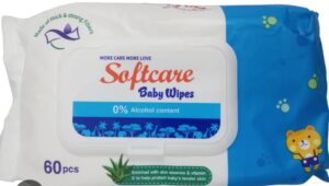 Softcare baby wipes