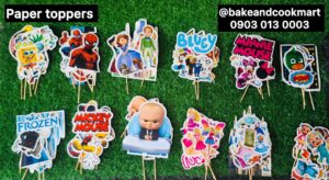 Cartoon character topper