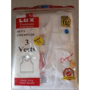 Deluxe 3 in 1  White singlet