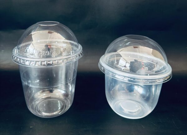 U-shaped parfait cups