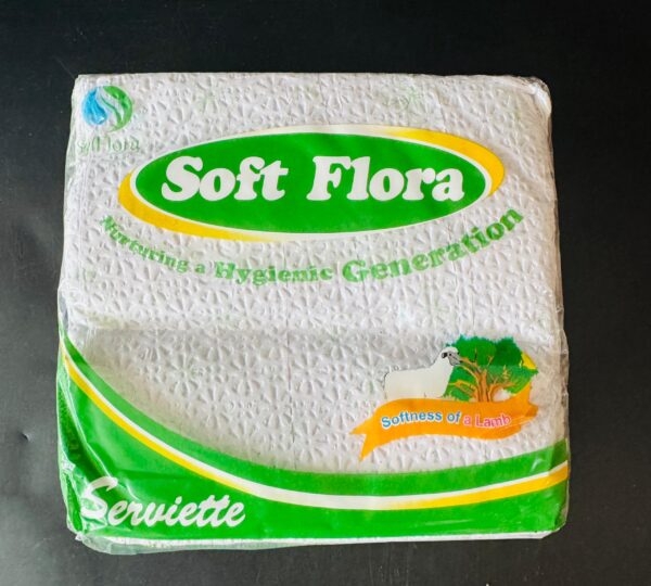 Soft flora serviette
