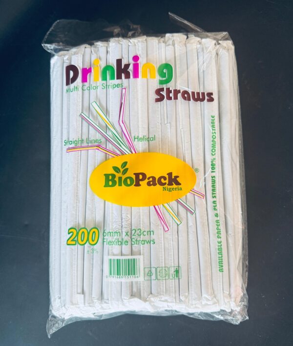 Wrap straw