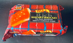 Yale shortbread biscuit